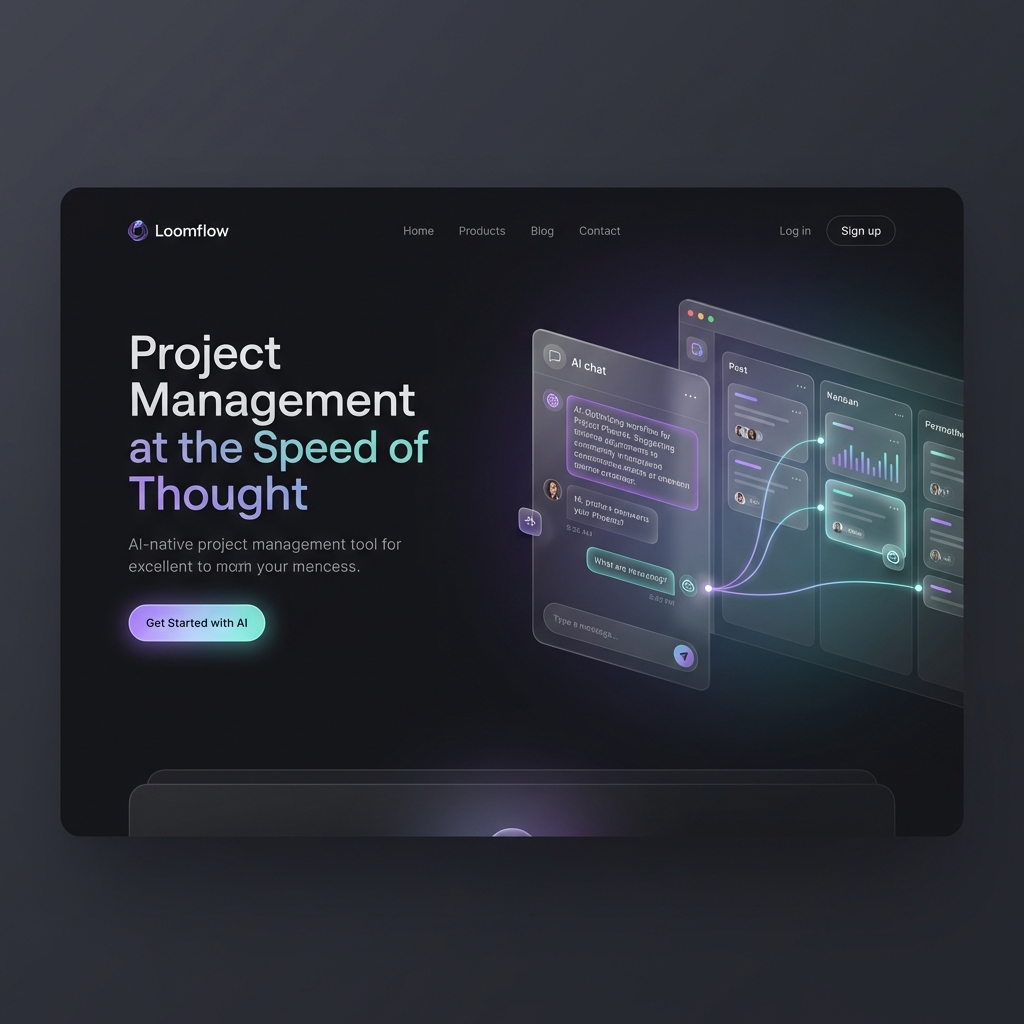 Loomflow Hero Concept